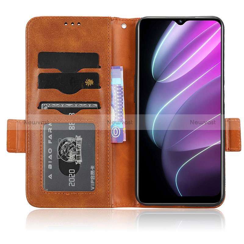 Leather Case Stands Flip Cover Holder C02X for Realme V30t 5G