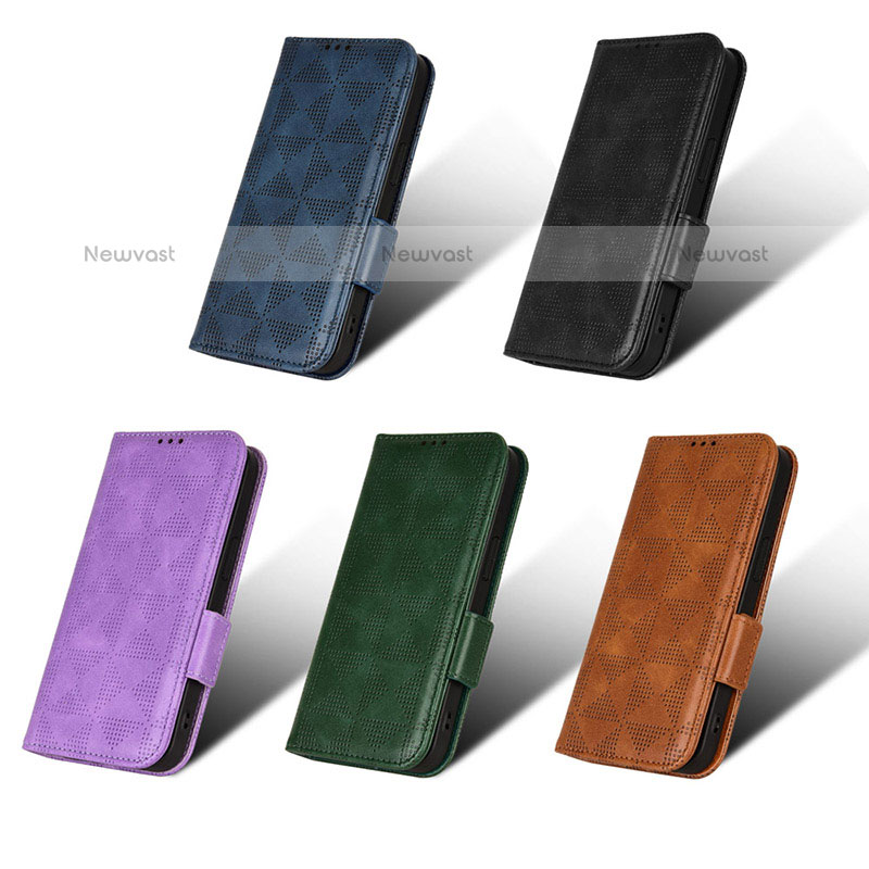 Leather Case Stands Flip Cover Holder C02X for Samsung Galaxy A12