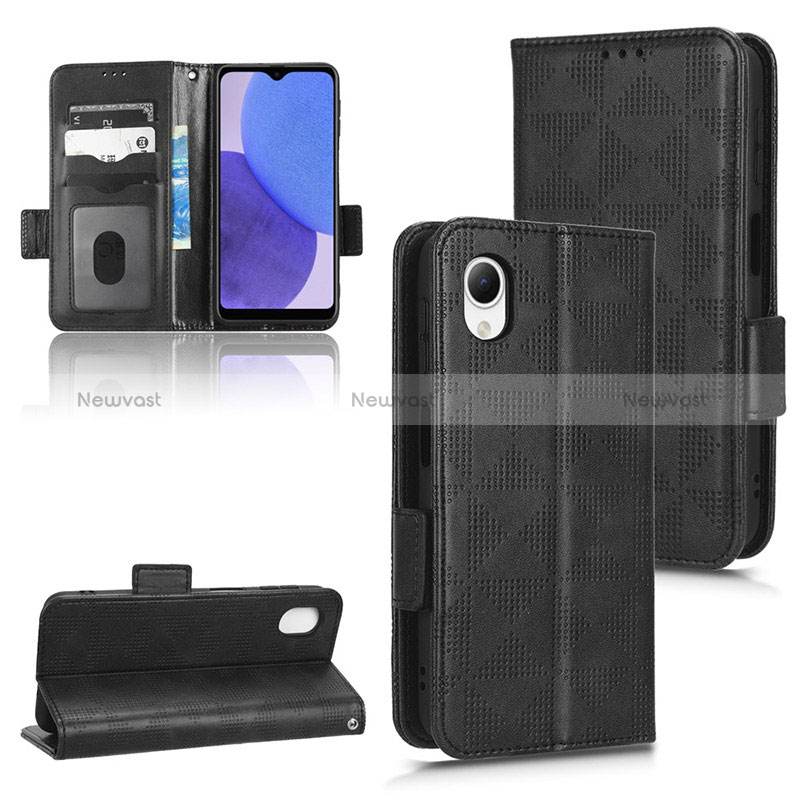 Leather Case Stands Flip Cover Holder C02X for Samsung Galaxy A23s