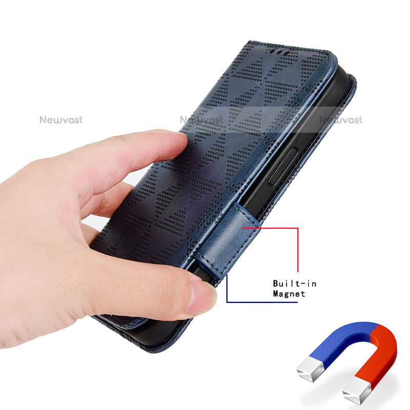 Leather Case Stands Flip Cover Holder C02X for Samsung Galaxy Z Fold3 5G