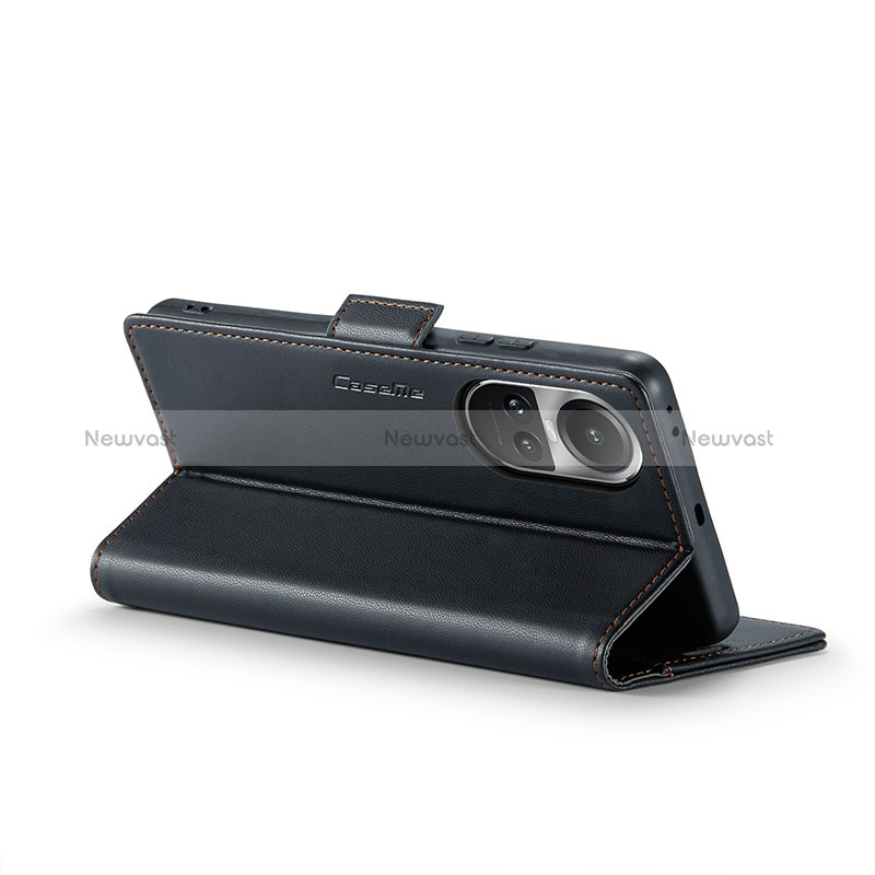 Leather Case Stands Flip Cover Holder C03S for Oppo Reno10 Pro 5G