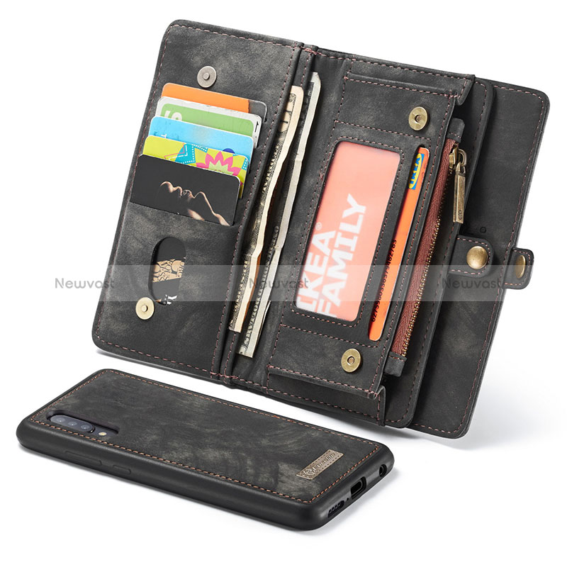 Leather Case Stands Flip Cover Holder C03S for Samsung Galaxy A70S