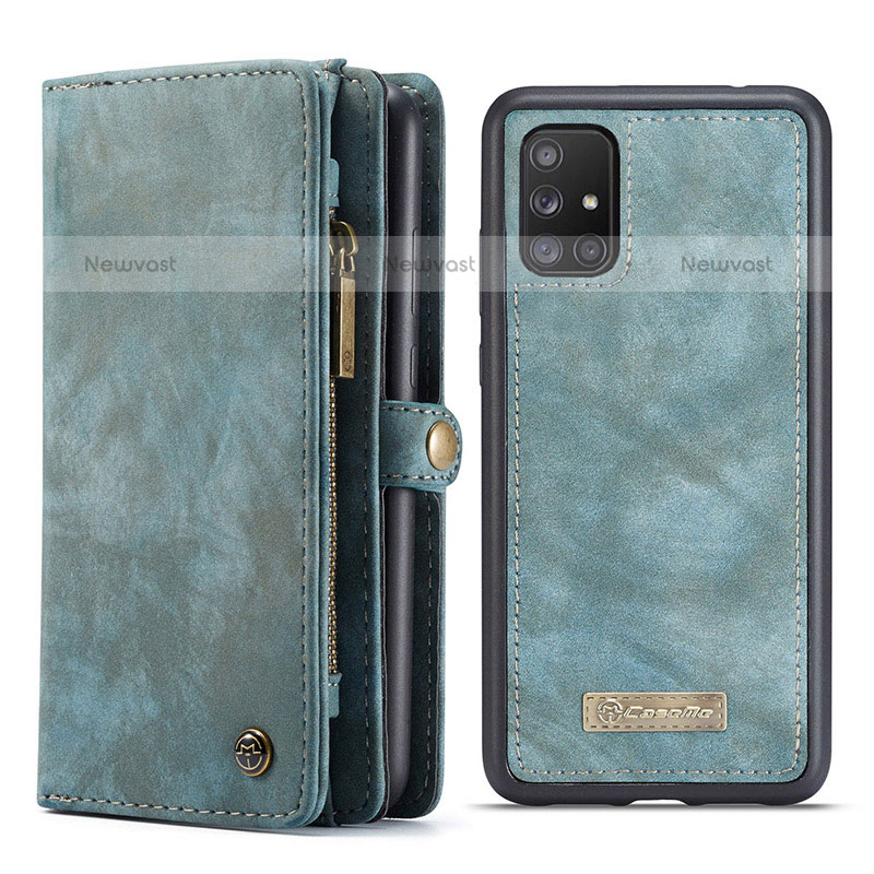 Leather Case Stands Flip Cover Holder C03S for Samsung Galaxy A71 4G A715