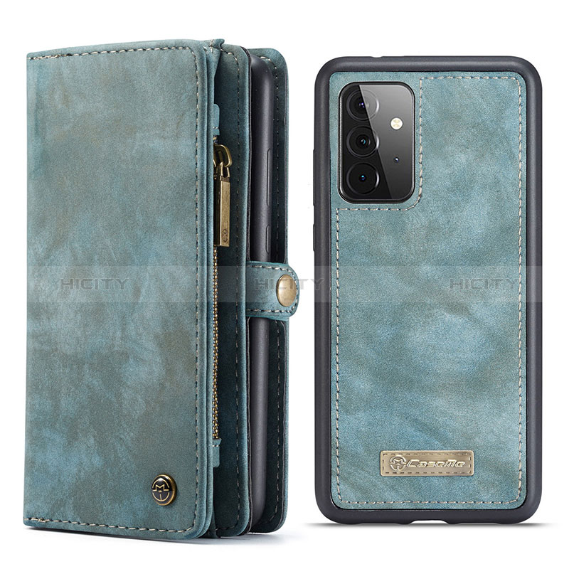 Leather Case Stands Flip Cover Holder C03S for Samsung Galaxy A72 4G