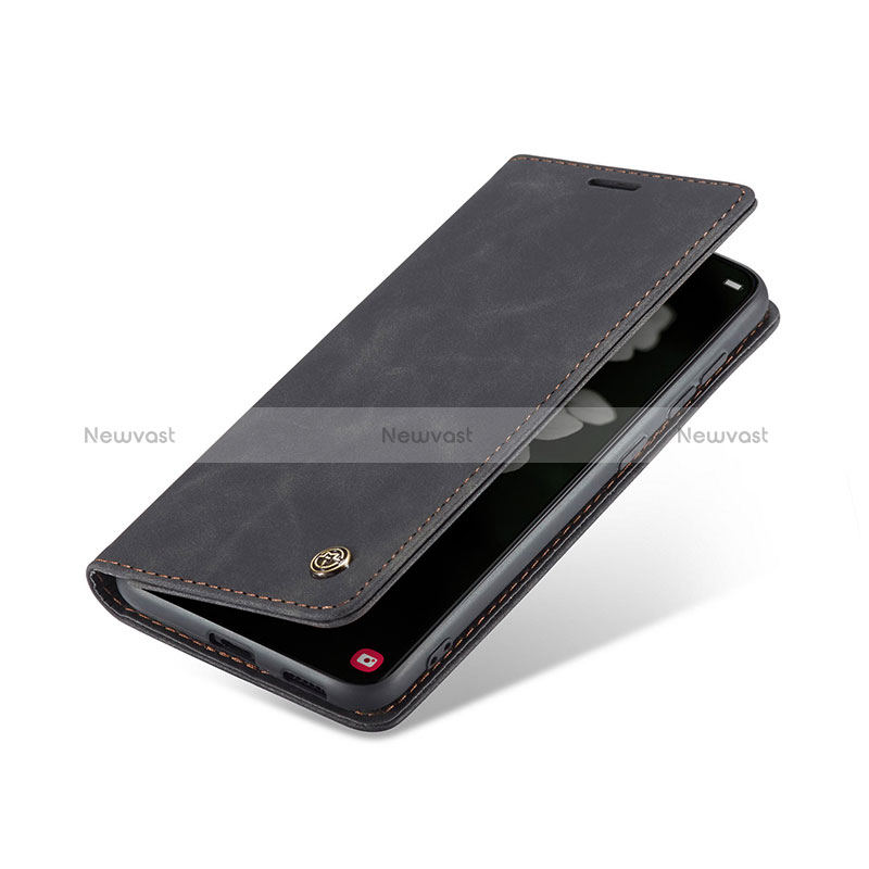 Leather Case Stands Flip Cover Holder C03S for Samsung Galaxy S24 5G