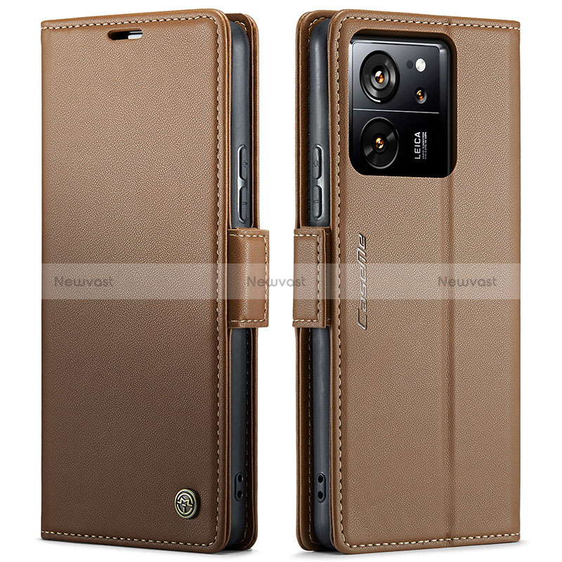 Leather Case Stands Flip Cover Holder C03S for Xiaomi Mi 13T 5G