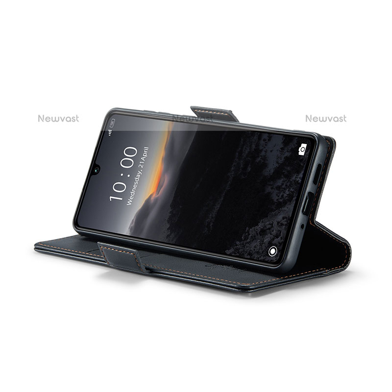 Leather Case Stands Flip Cover Holder C03S for Xiaomi Poco C65