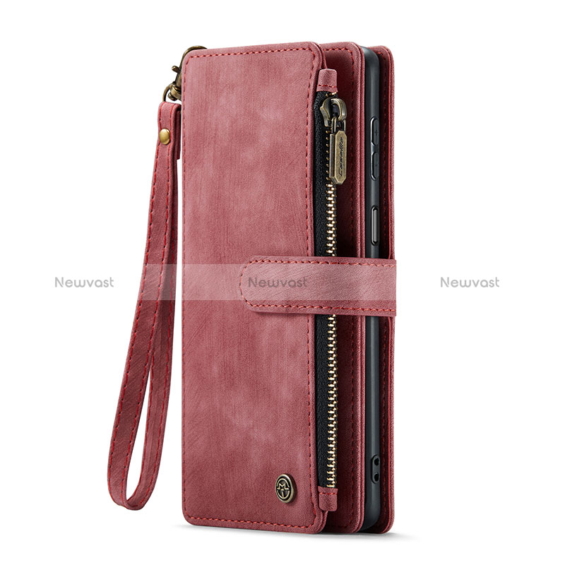 Leather Case Stands Flip Cover Holder C03S for Xiaomi Redmi Note 10 4G