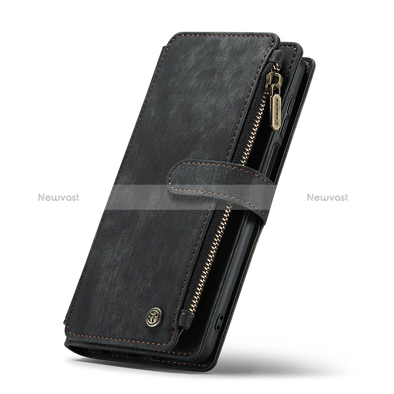 Leather Case Stands Flip Cover Holder C03S for Xiaomi Redmi Note 9 Pro