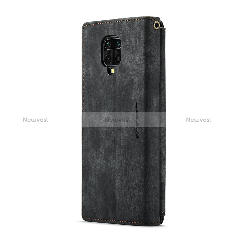 Leather Case Stands Flip Cover Holder C03S for Xiaomi Redmi Note 9S