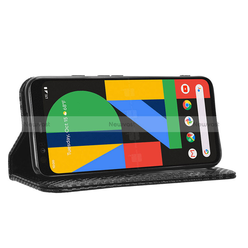 Leather Case Stands Flip Cover Holder C03X for Google Pixel 4 XL