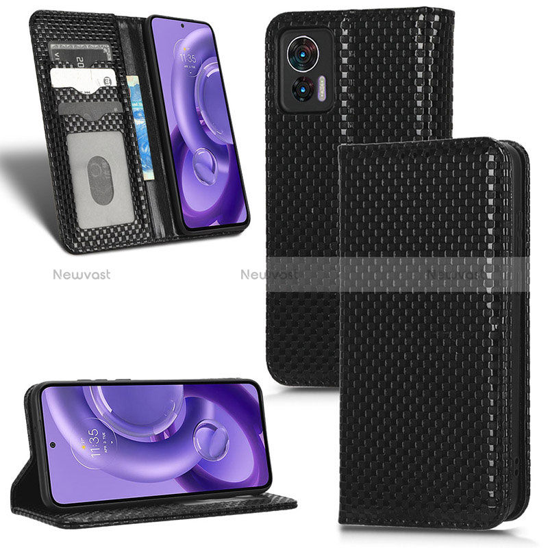 Leather Case Stands Flip Cover Holder C03X for Motorola Moto Edge 30 Lite 5G