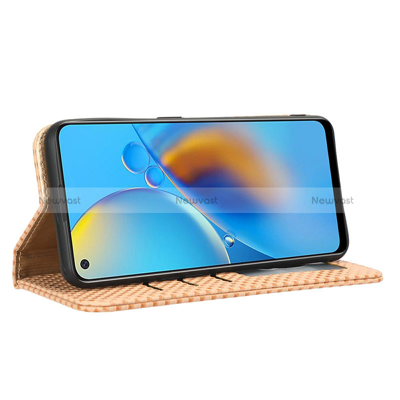 Leather Case Stands Flip Cover Holder C03X for Oppo F19