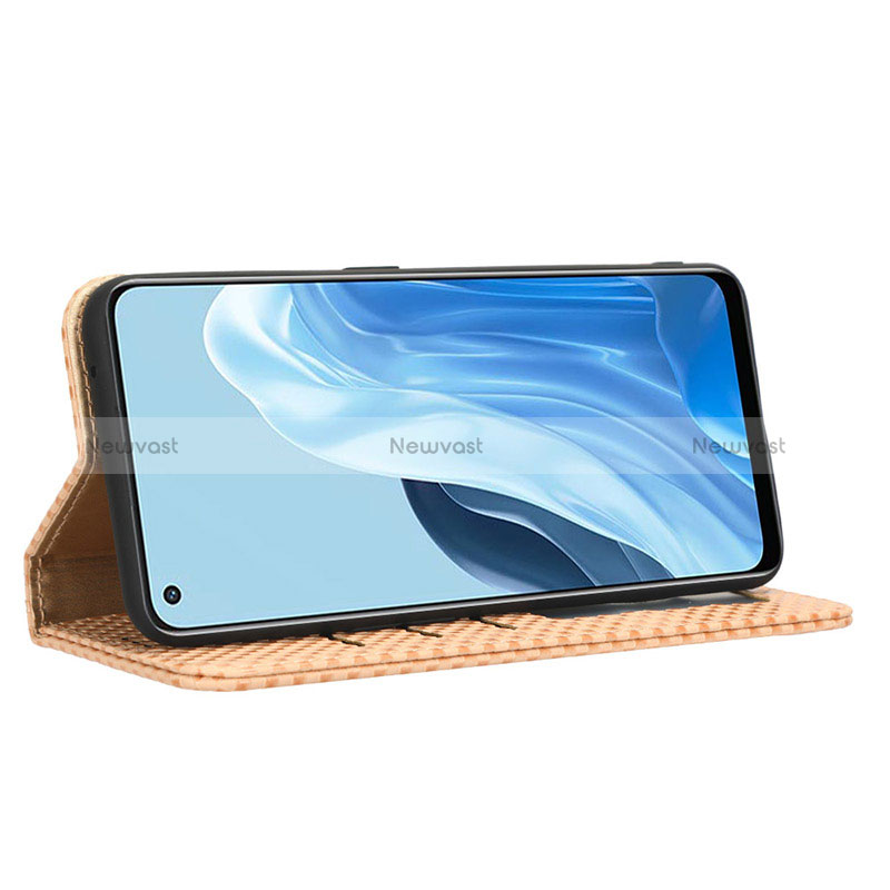 Leather Case Stands Flip Cover Holder C03X for Oppo Find X5 Lite 5G