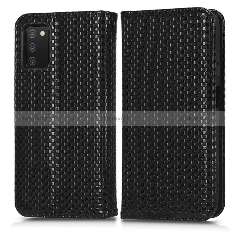 Leather Case Stands Flip Cover Holder C03X for Samsung Galaxy F02S SM-E025F