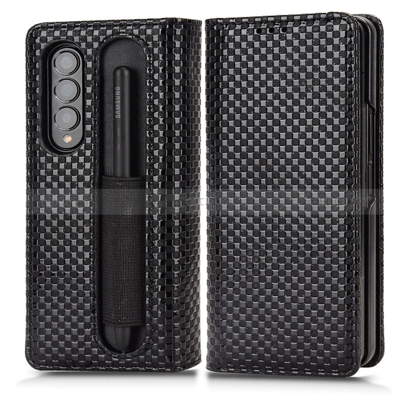 Leather Case Stands Flip Cover Holder C03X for Samsung Galaxy Z Fold4 5G