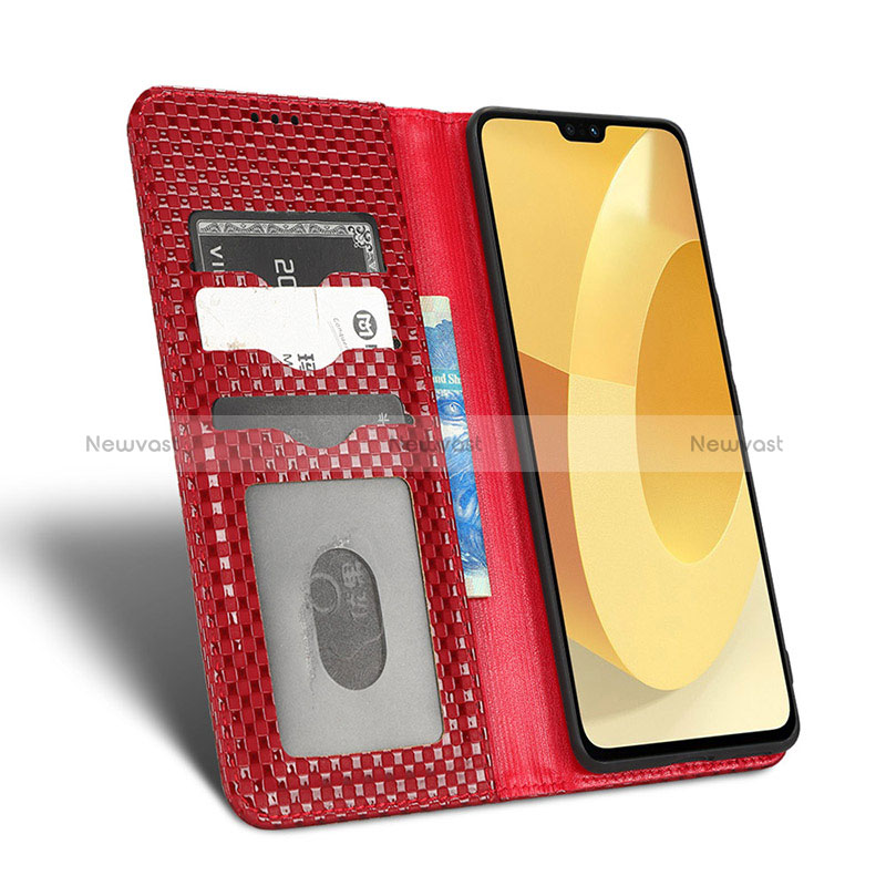 Leather Case Stands Flip Cover Holder C03X for Vivo V23 5G