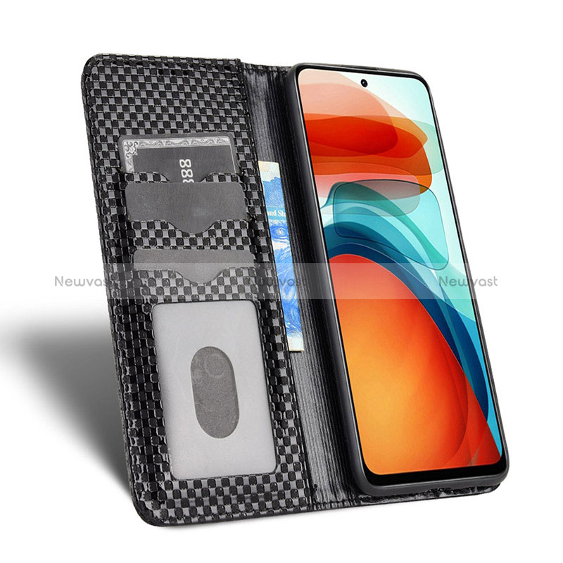 Leather Case Stands Flip Cover Holder C03X for Xiaomi Redmi Note 10 Pro 5G