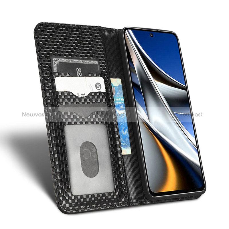 Leather Case Stands Flip Cover Holder C03X for Xiaomi Redmi Note 11E Pro 5G