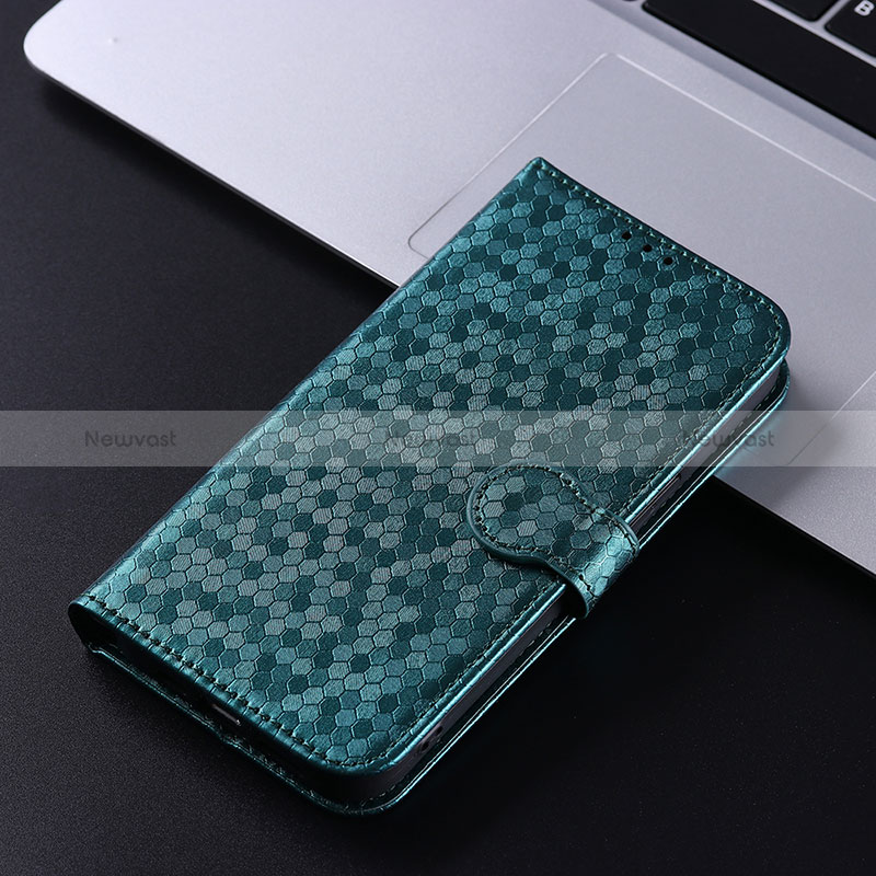 Leather Case Stands Flip Cover Holder C03X for Xiaomi Redmi Note 12 Pro Speed 5G Green