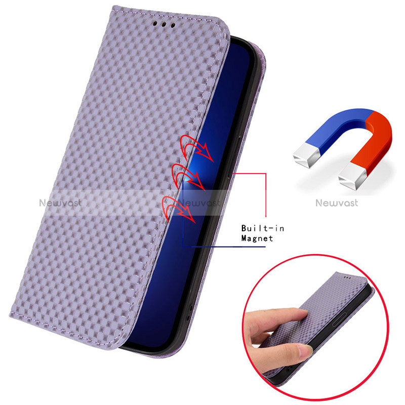 Leather Case Stands Flip Cover Holder C03X for Xiaomi Redmi Note 13 Pro 5G