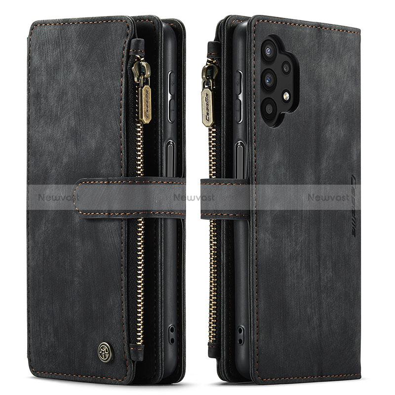 Leather Case Stands Flip Cover Holder C04S for Samsung Galaxy A32 5G