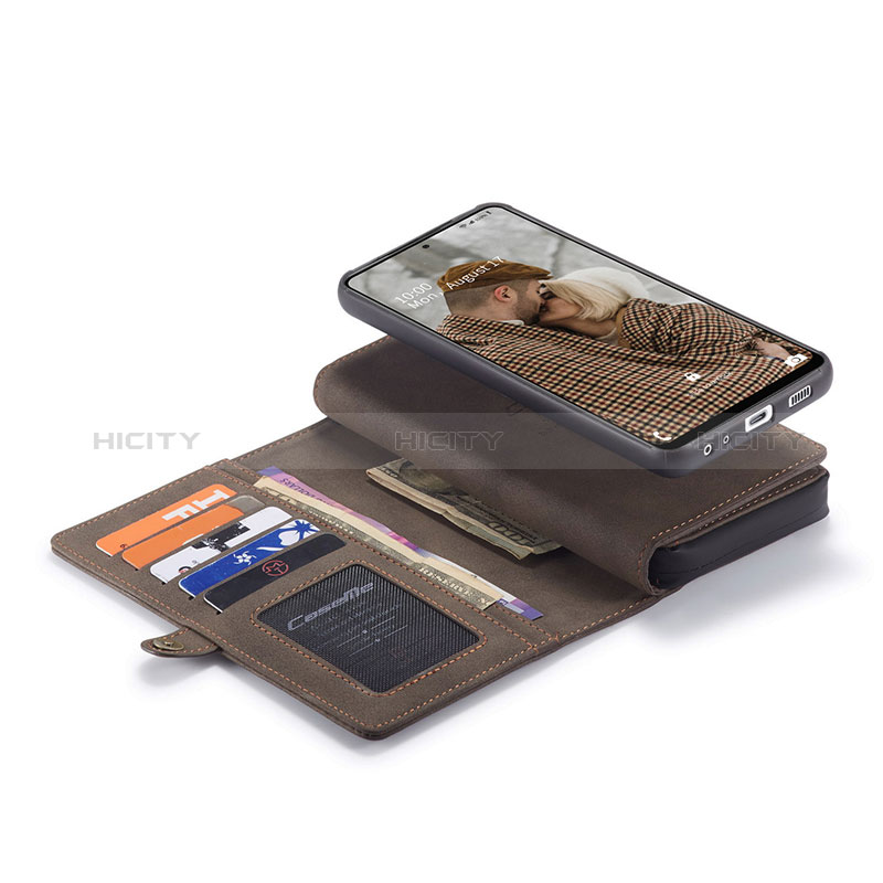 Leather Case Stands Flip Cover Holder C04S for Samsung Galaxy A72 4G