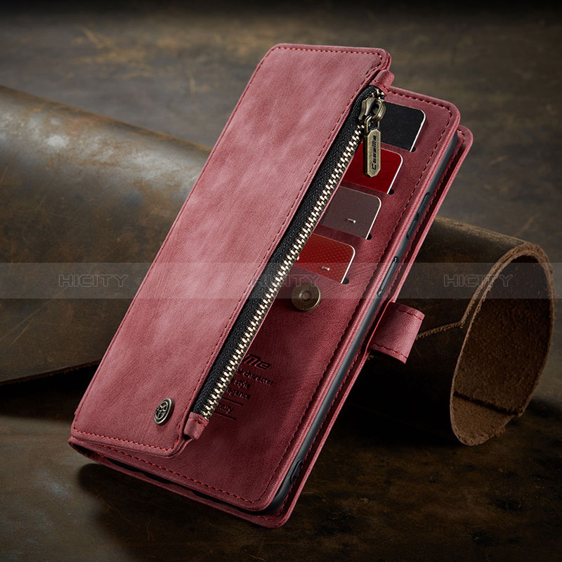 Leather Case Stands Flip Cover Holder C04S for Samsung Galaxy F42 5G