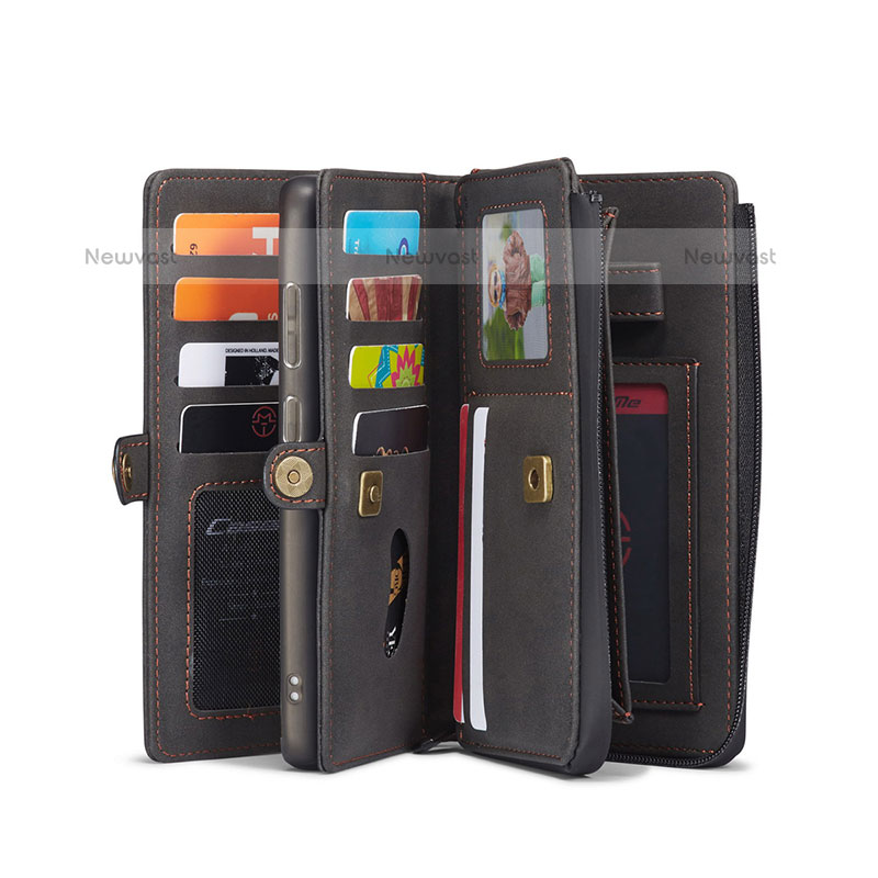 Leather Case Stands Flip Cover Holder C04S for Samsung Galaxy S20 Plus 5G