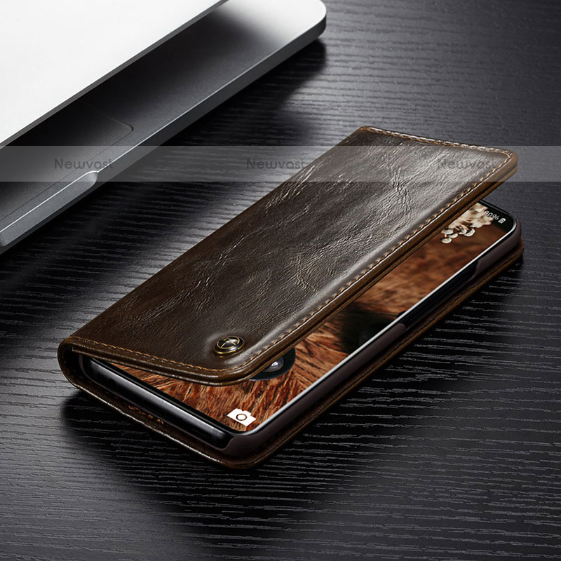 Leather Case Stands Flip Cover Holder C04S for Samsung Galaxy S20 Ultra 5G