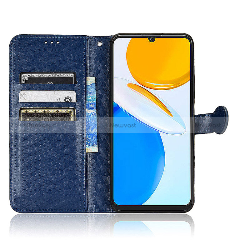 Leather Case Stands Flip Cover Holder C04X for Huawei Honor X7