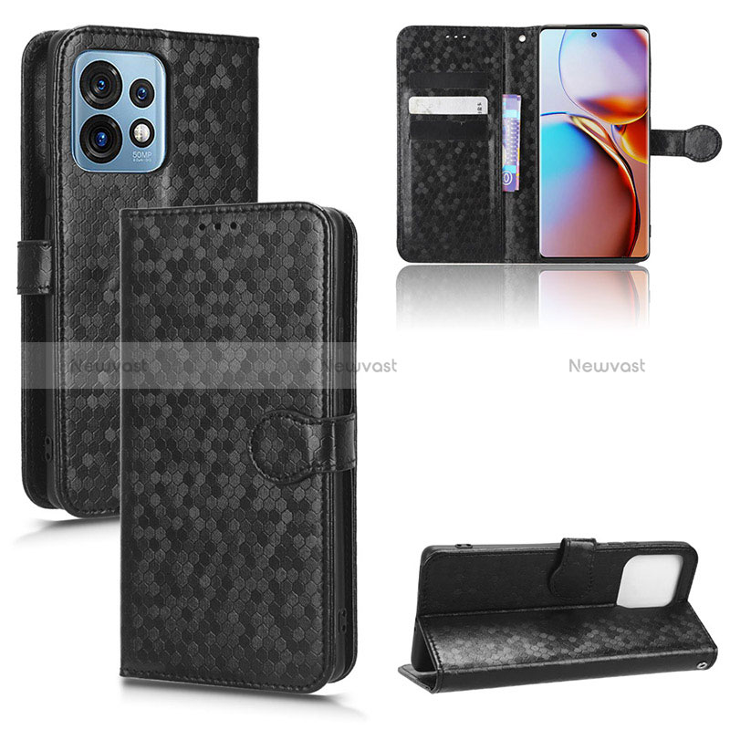 Leather Case Stands Flip Cover Holder C04X for Motorola Moto Edge 40 Pro 5G