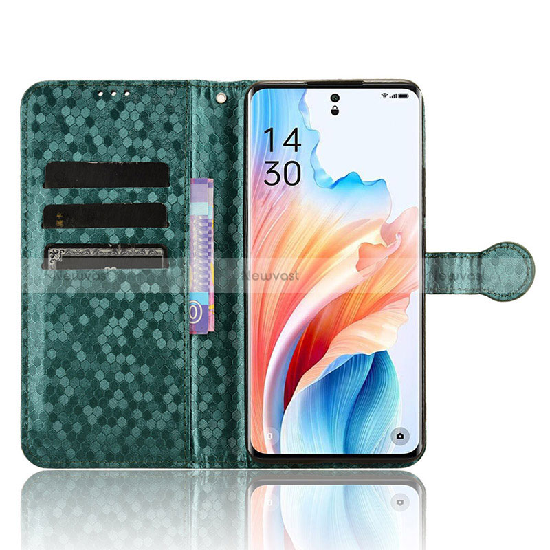 Leather Case Stands Flip Cover Holder C04X for Oppo A2 Pro 5G