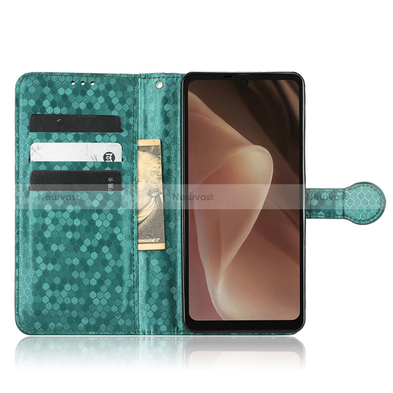 Leather Case Stands Flip Cover Holder C04X for Sharp Aquos Sense7