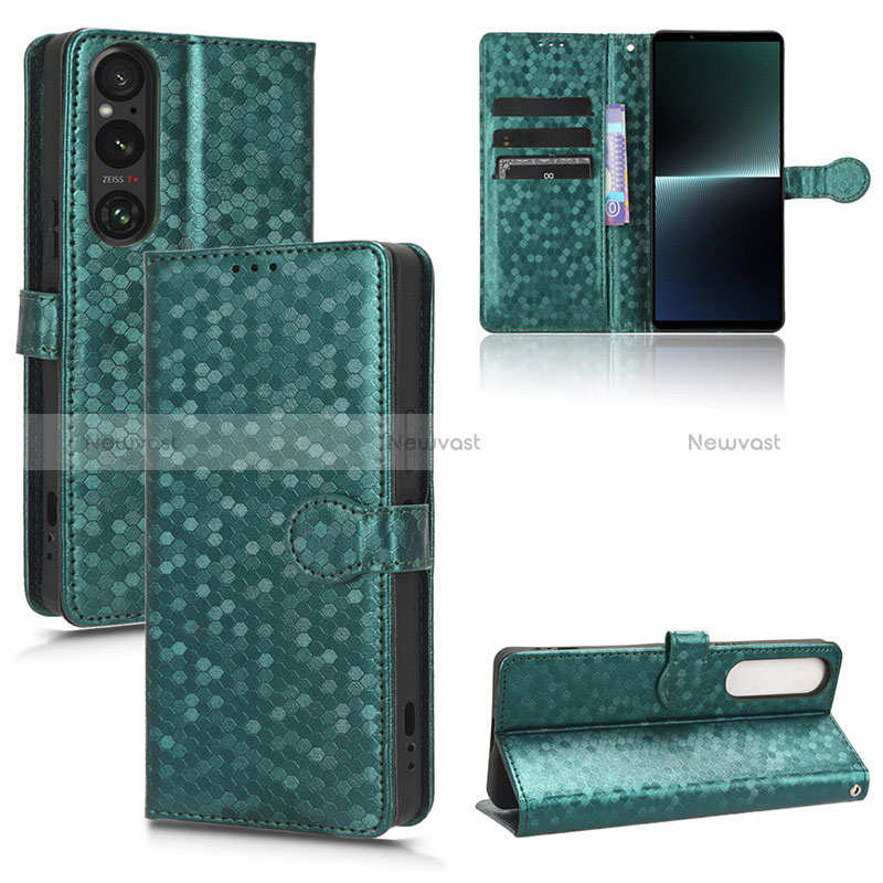 Leather Case Stands Flip Cover Holder C04X for Sony Xperia 1 V