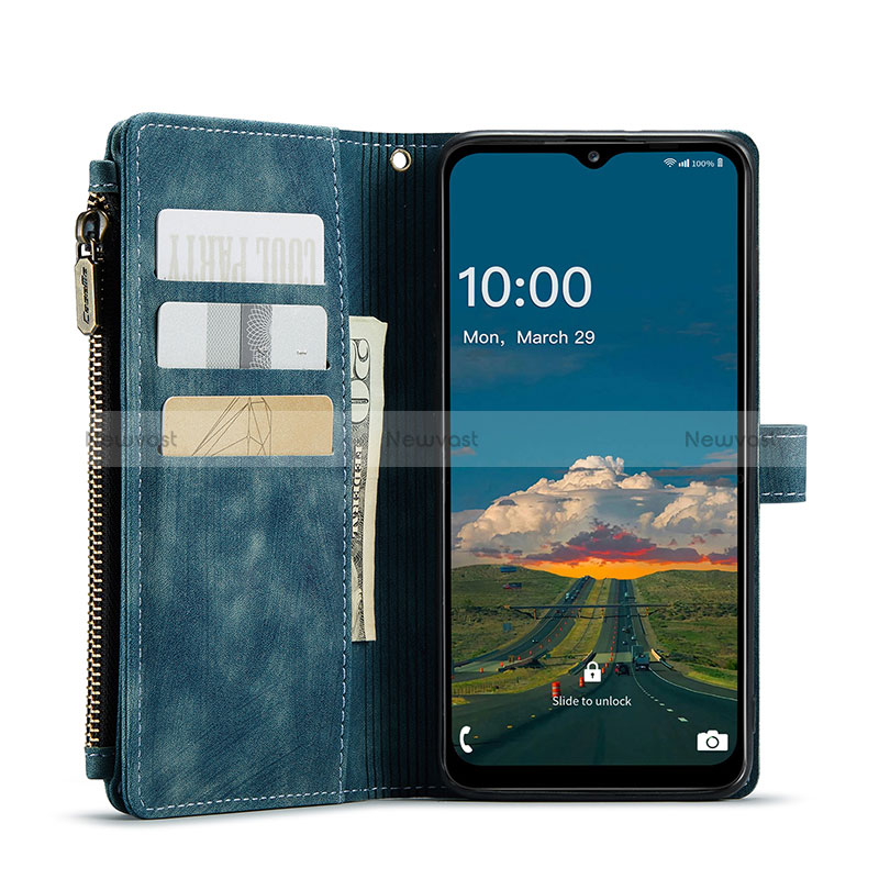 Leather Case Stands Flip Cover Holder C05S for Samsung Galaxy A13 4G