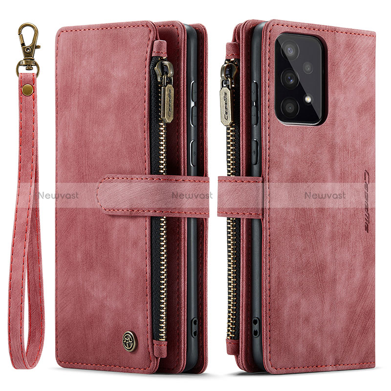 Leather Case Stands Flip Cover Holder C05S for Samsung Galaxy A33 5G