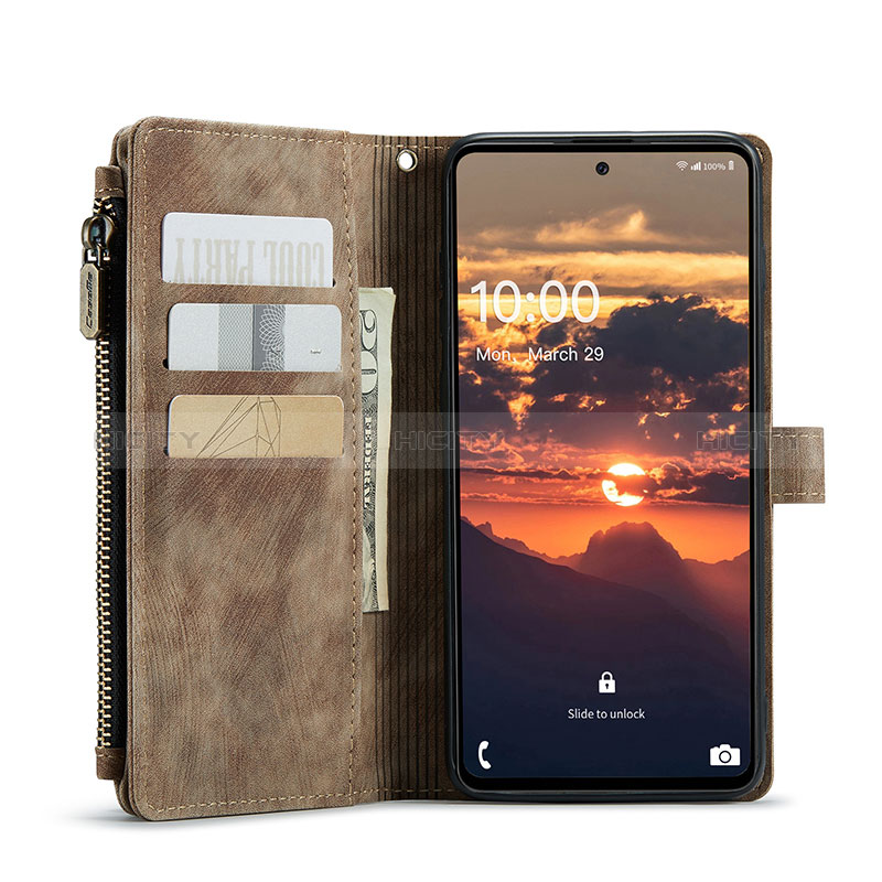 Leather Case Stands Flip Cover Holder C05S for Samsung Galaxy A53 5G