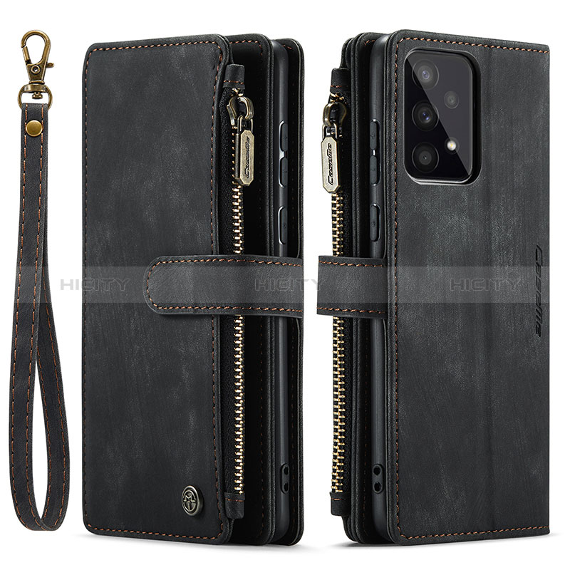 Leather Case Stands Flip Cover Holder C05S for Samsung Galaxy A53 5G