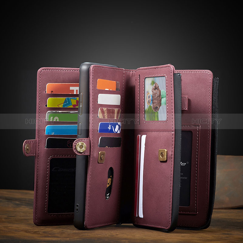 Leather Case Stands Flip Cover Holder C05S for Samsung Galaxy A72 5G
