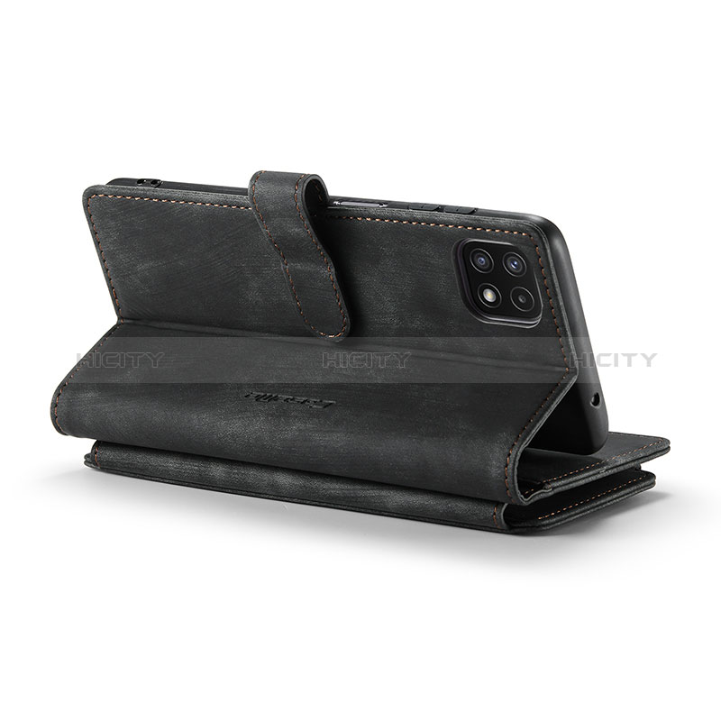 Leather Case Stands Flip Cover Holder C05S for Samsung Galaxy F42 5G