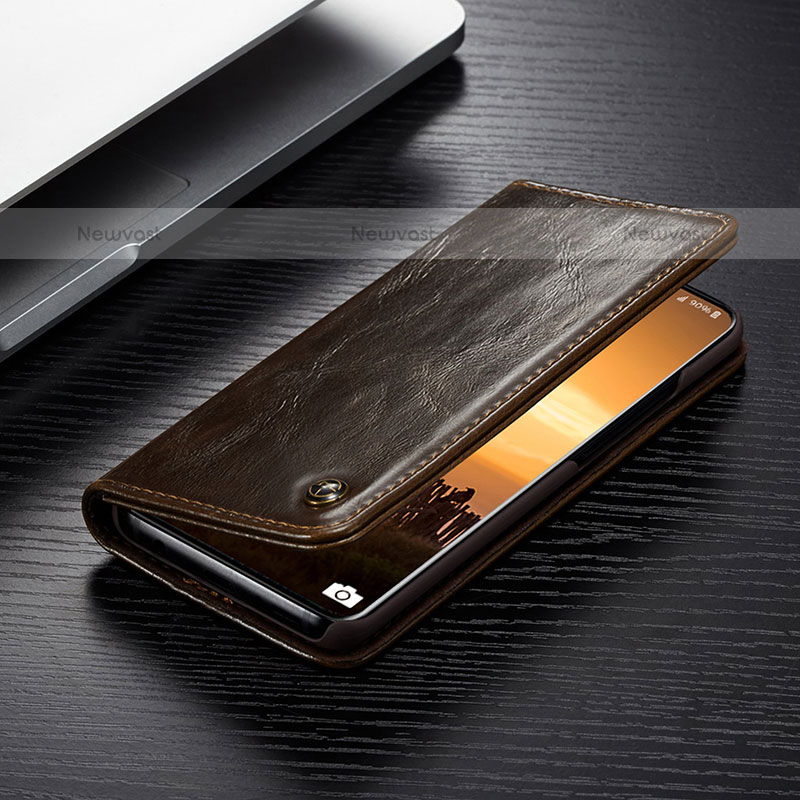 Leather Case Stands Flip Cover Holder C05S for Samsung Galaxy S20 Plus 5G