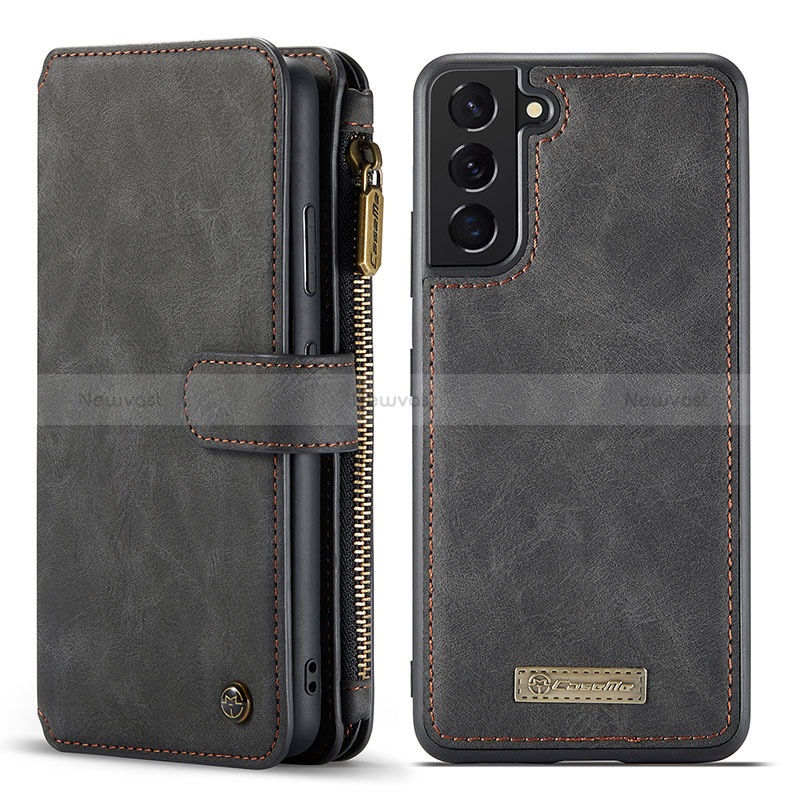 Leather Case Stands Flip Cover Holder C05S for Samsung Galaxy S22 Plus 5G