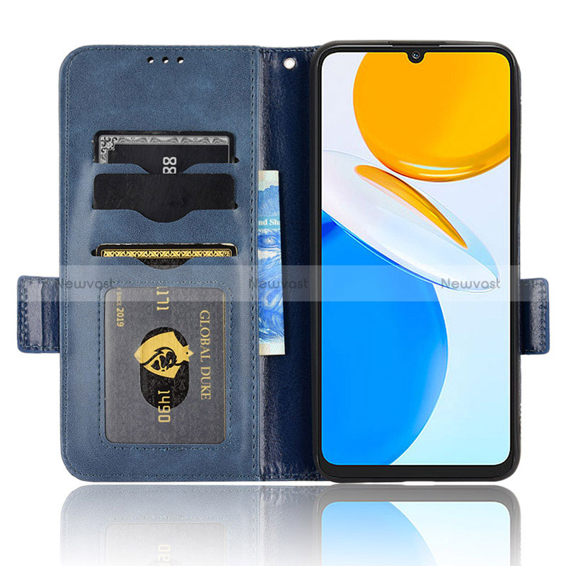 Leather Case Stands Flip Cover Holder C05X for Huawei Honor X7