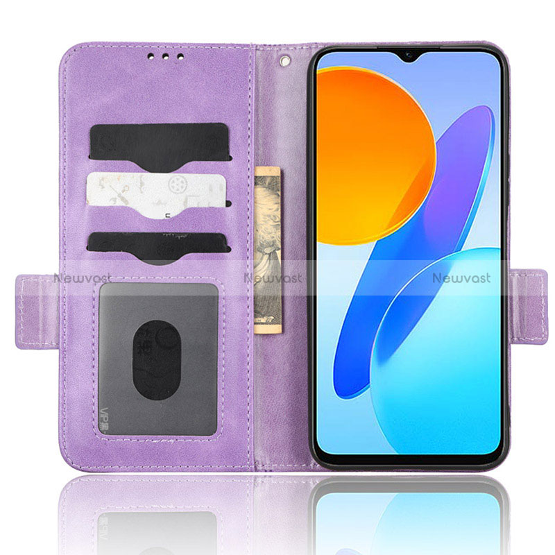 Leather Case Stands Flip Cover Holder C05X for Huawei Honor X8a 5G