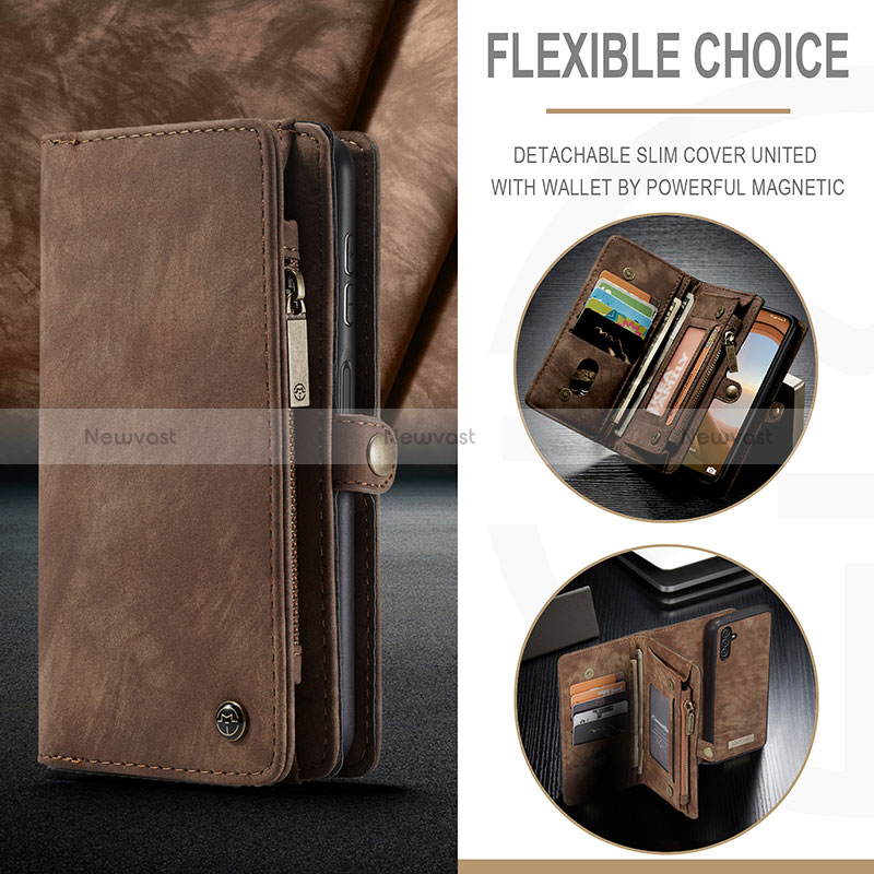 Leather Case Stands Flip Cover Holder C06S for Samsung Galaxy A13 5G