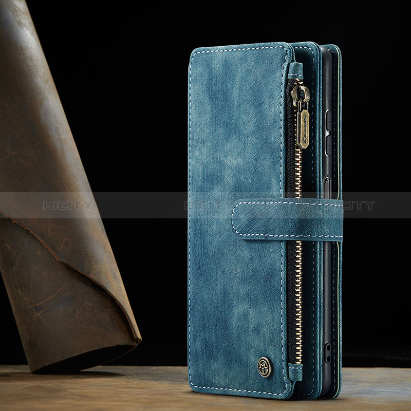 Leather Case Stands Flip Cover Holder C06S for Samsung Galaxy F42 5G