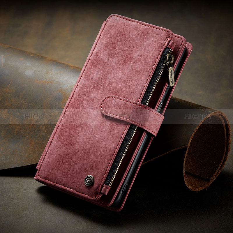 Leather Case Stands Flip Cover Holder C06S for Samsung Galaxy F42 5G