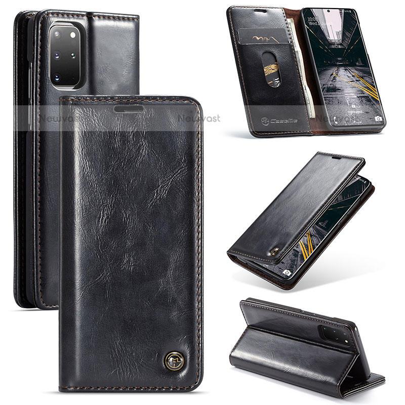 Leather Case Stands Flip Cover Holder C06S for Samsung Galaxy S20 Plus