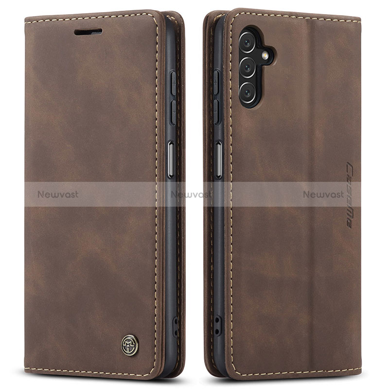 Leather Case Stands Flip Cover Holder C10S for Samsung Galaxy A04s